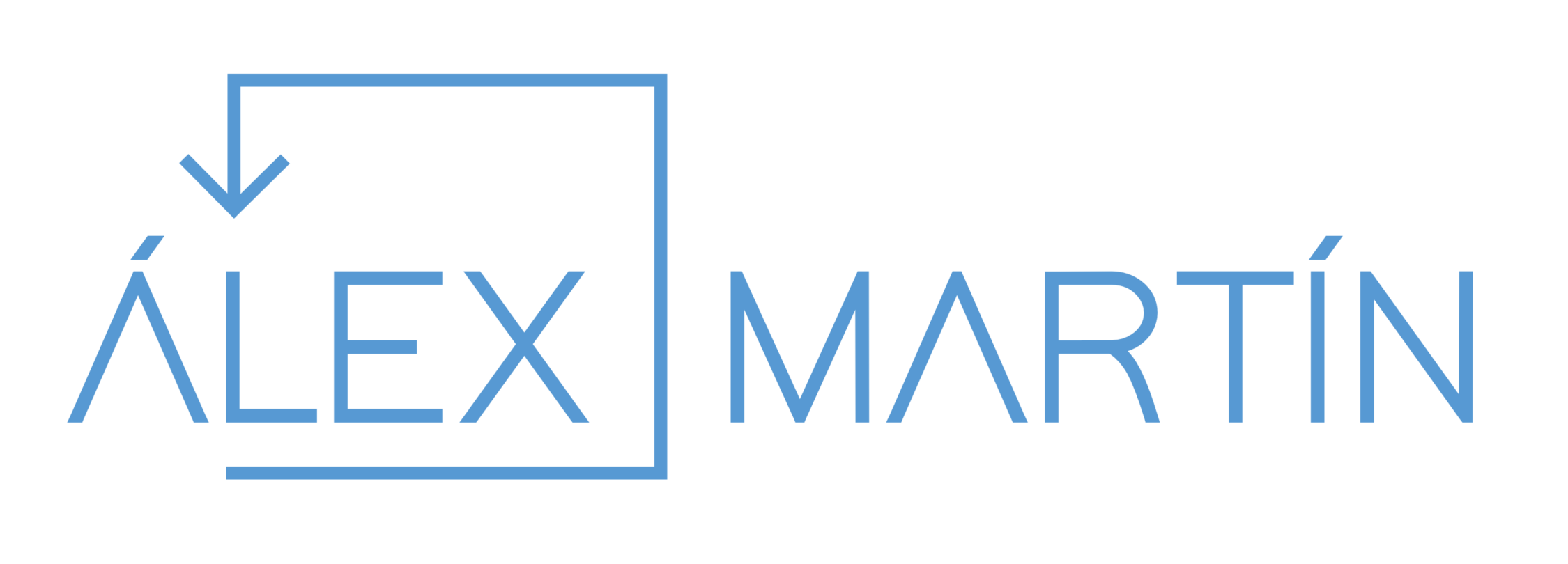 Logo azul - Alex Martín scaled