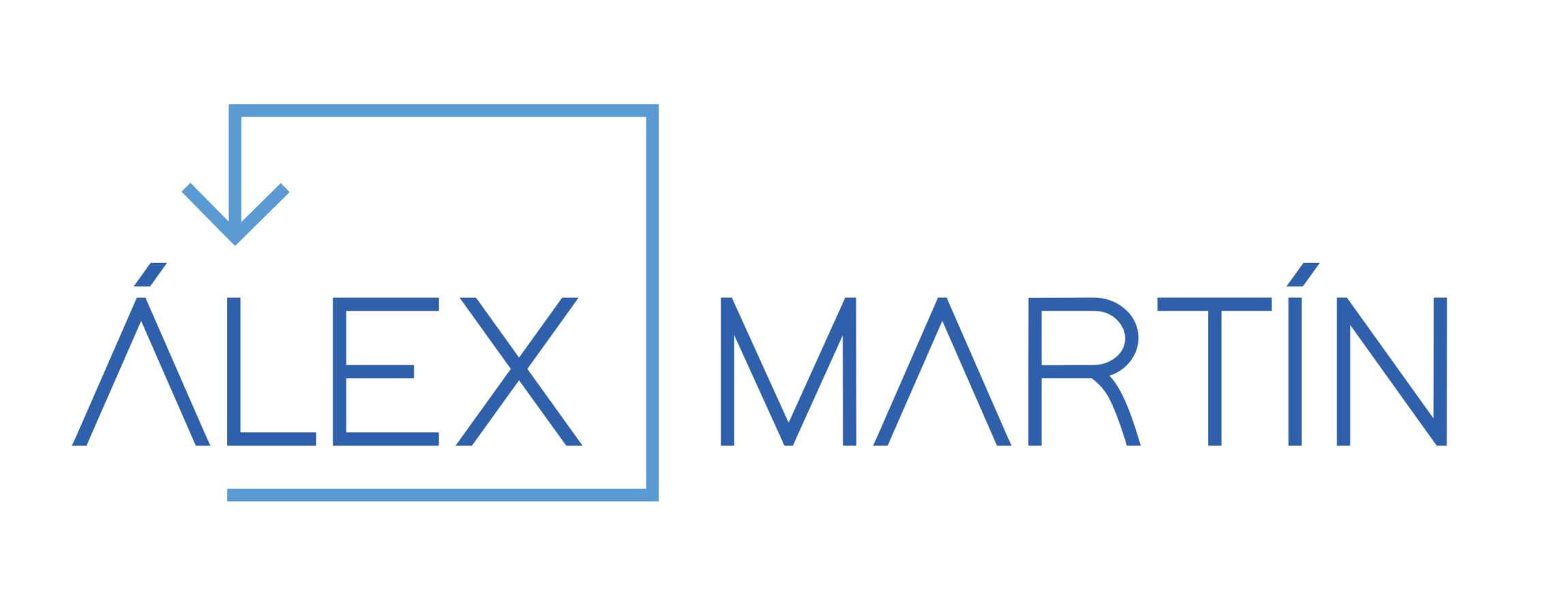 Logo horizontal - Alex Martín